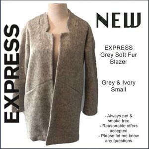 Express Grey Blazer